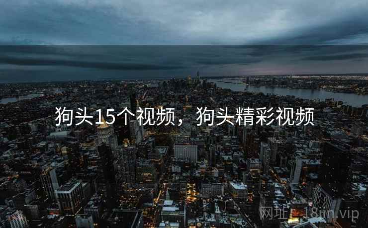 狗头15个视频，狗头精彩视频  第2张