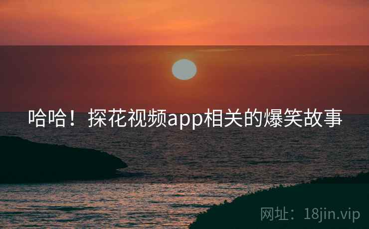 哈哈!探花视频app相关的爆笑故事  第2张 哈哈!探花视频app相关的爆笑故事  第2张